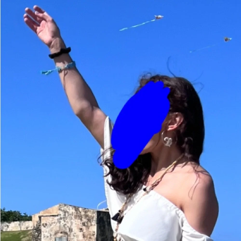 925 silver and bone earrings - Picture 2 of 3